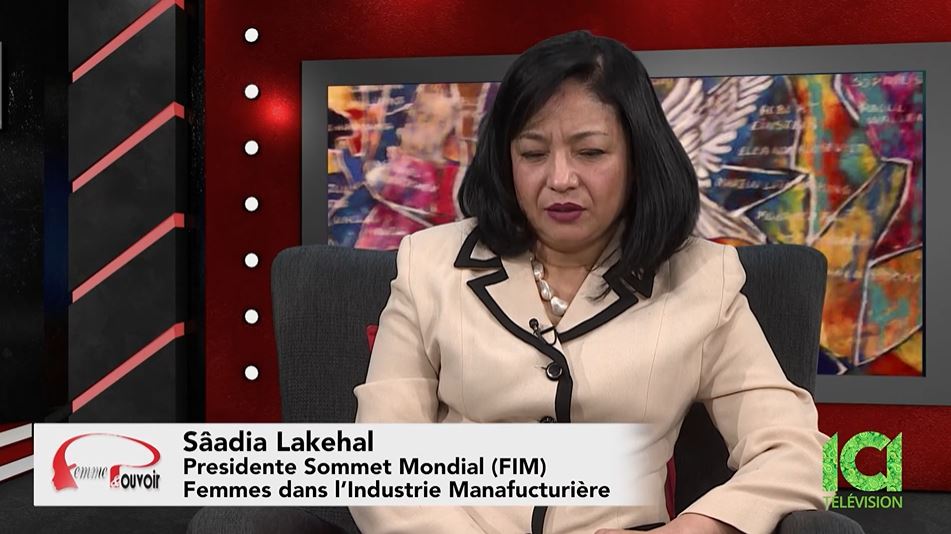 Montréal: Sâadia Lakehal invitée en entrevue | Émission Femme & Pouvoir – ICI TELEVISON